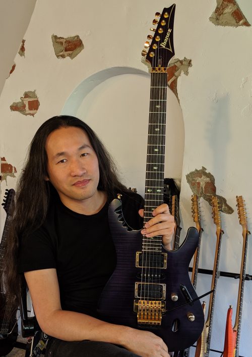 Herman li ibanez deals guitar